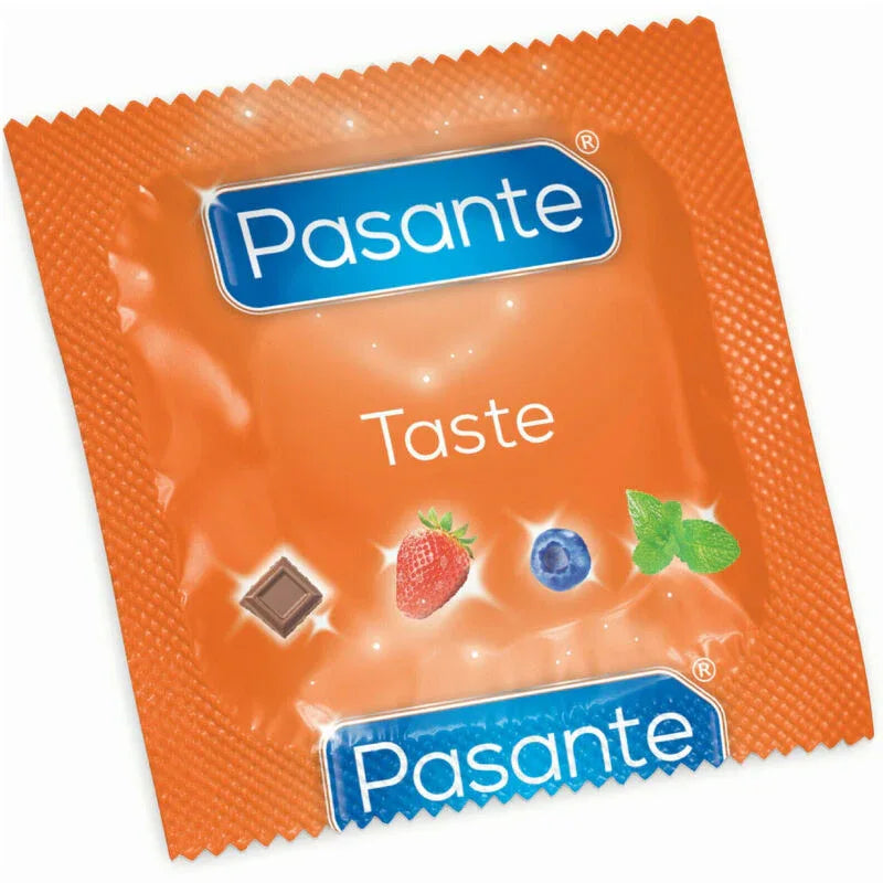 PASANTE - KONDOME GESCHMACK MINZE BEUTEL 144 EINHEITEN - Vanelion Paradise