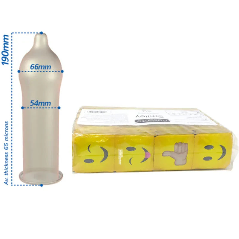 PASANTE - KONDOME SMILEY BEUTEL 144 EINHEITEN - Vanelion Paradise