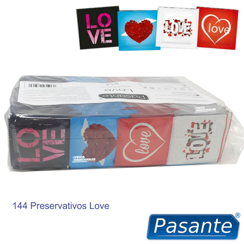 PASANTE - KONDOME LOVE BAG 144 EINHEITEN