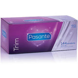 PASANTE - KONDOME TRIM CLOSER FIT CAJA 144 EINHEITEN - Vanelion Paradise