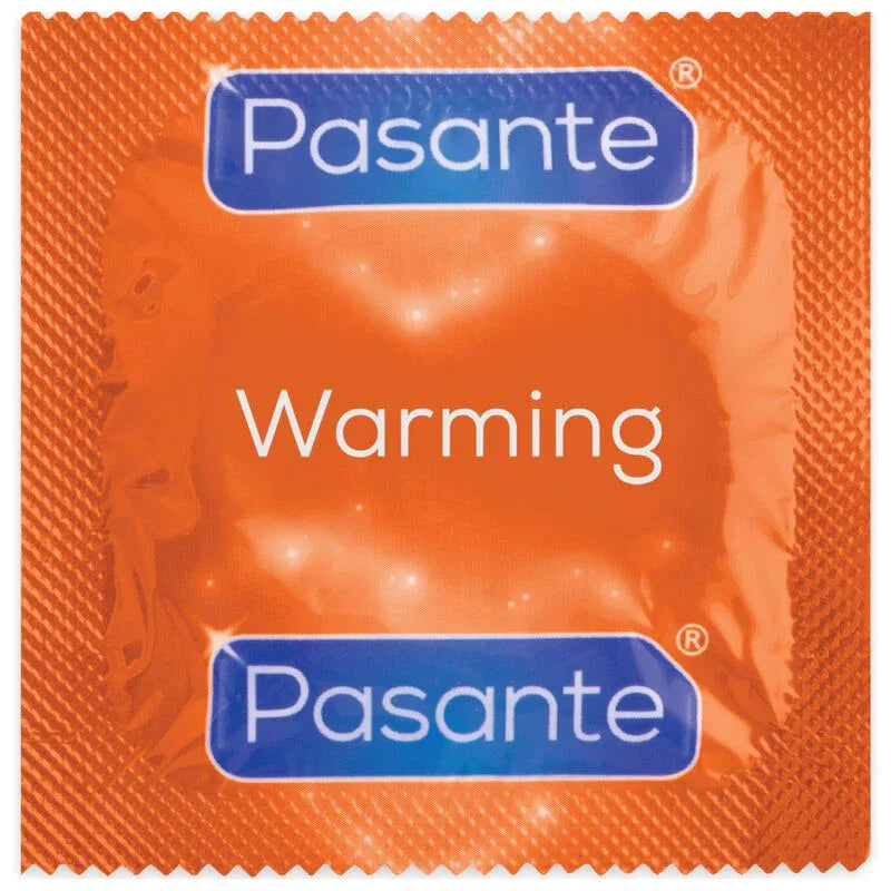 PASANTE - KONDOME MIT WÄRMEEFFEKT, BEUTEL 144 EINHEITEN - Vanelion Paradise