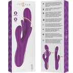 INTENSE - APOLO WIEDERAUFLADBARER MULTIFUNKTIONSVIBRATOR 7 VIBRATIONEN MIT LILA SCHWINGENDER ZUNGE - Vanelion Paradise