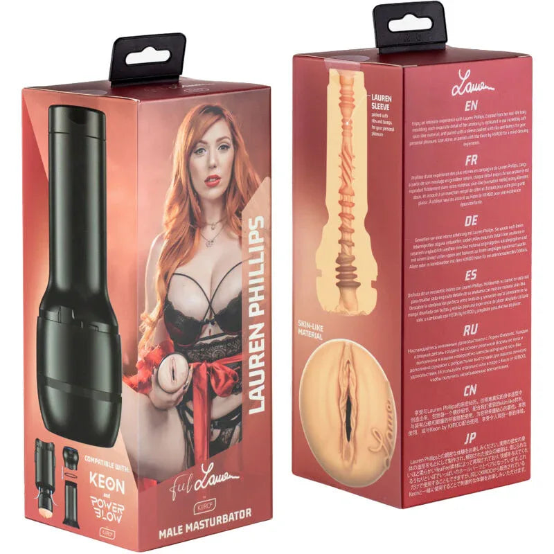 KIIROO - FEEL LAUREN PHILLIPS STARS COLLECTION STROKERS POWERBLOW KOMPATIBEL - Vanelion Paradise