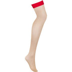 OBSESSIVE - S814 ROTE STRUMPFHOSE S/M - Vanelion Paradise
