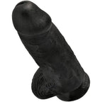 KING COCK - POLLIGER REALISTISCHER PENIS 23 CM SCHWARZ - Vanelion Paradise