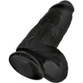 KING COCK - POLLIGER REALISTISCHER PENIS 23 CM SCHWARZ - Vanelion Paradise