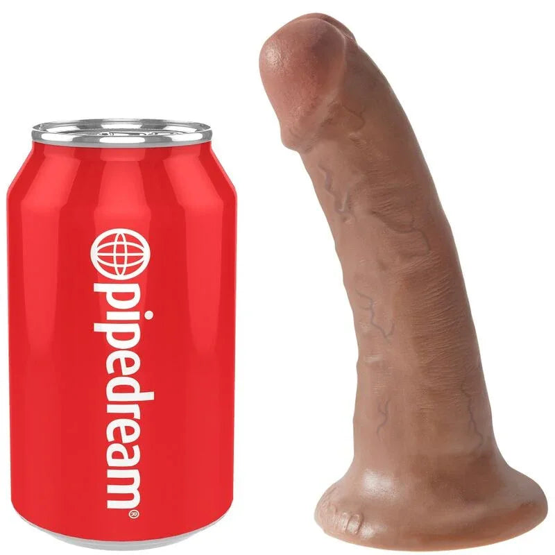 KING COCK - REALISTISCHER PENIS 15 CM KARAMELL - Vanelion Paradise