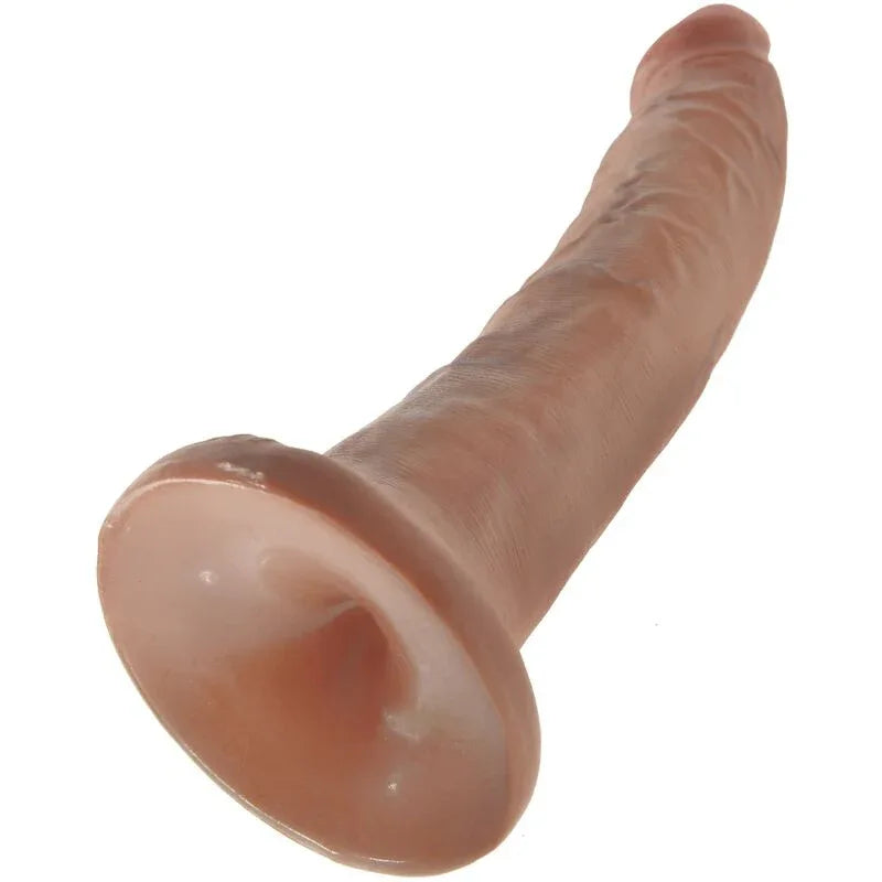KING COCK - REALISTISCHER PENIS 17.5 CM KARAMELL - Vanelion Paradise