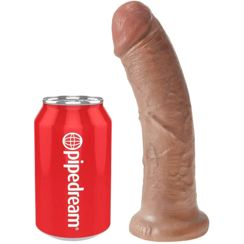KING COCK - REALISTISCHER PENIS 19.5 CM KARAMELL - Vanelion Paradise
