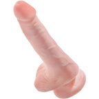 KING COCK - REALISTISCHER PENIS MIT EIER 13.5 CM LEICHT - Vanelion Paradise