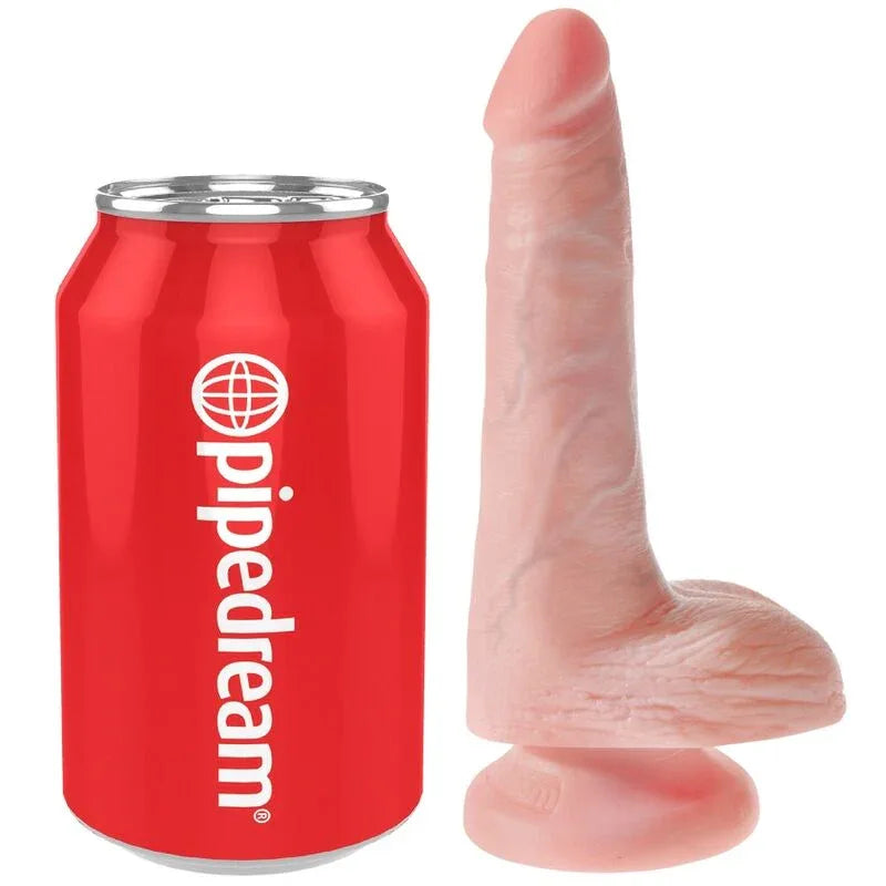 KING COCK - REALISTISCHER PENIS MIT EIER 13.5 CM LEICHT - Vanelion Paradise