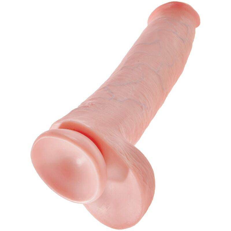 KING COCK - REALISTISCHER PENIS MIT EIER 34.2 CM LEICHT - Vanelion Paradise