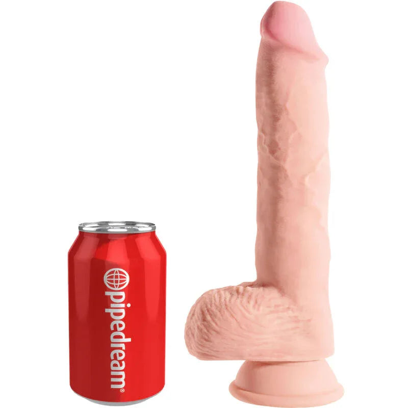 KING COCK - REALISTISCHER PENIS MIT EIER 19.4 CM LEICHT - Vanelion Paradise