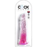 KING COCK - CLEAR REALISTISCHER PENIS 19.7 CM ROSA - Vanelion Paradise