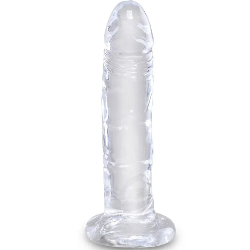KING COCK - CLEAR REALISTISCHER PENIS 15.5 CM TRANSPARENT - Vanelion Paradise