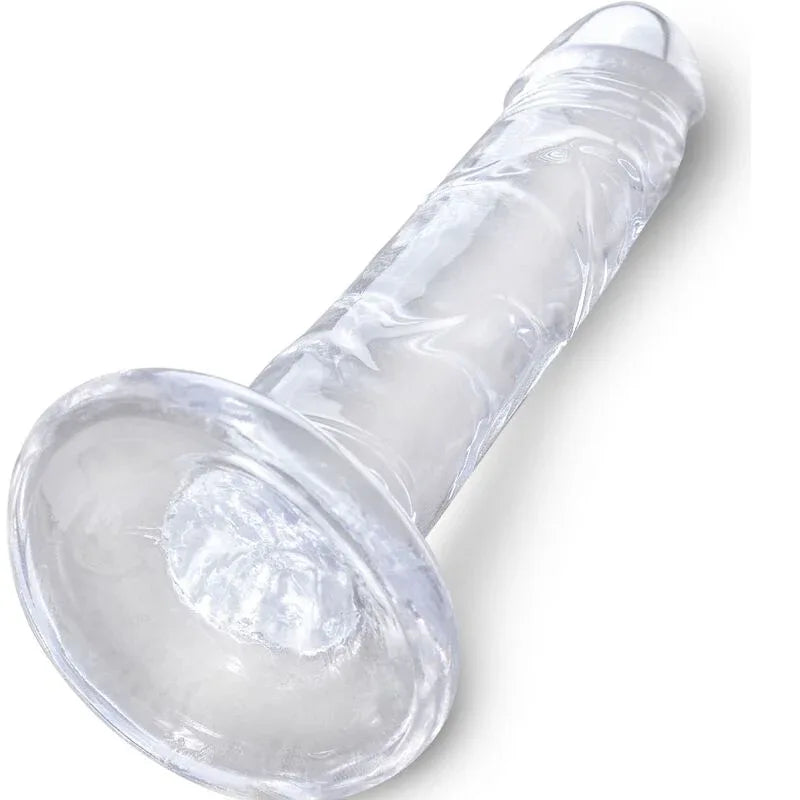 KING COCK - CLEAR REALISTISCHER PENIS 15.5 CM TRANSPARENT - Vanelion Paradise