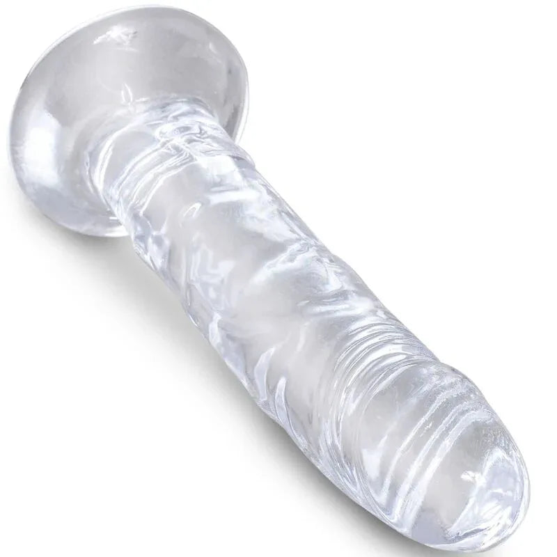 KING COCK - CLEAR REALISTISCHER PENIS 15.5 CM TRANSPARENT - Vanelion Paradise