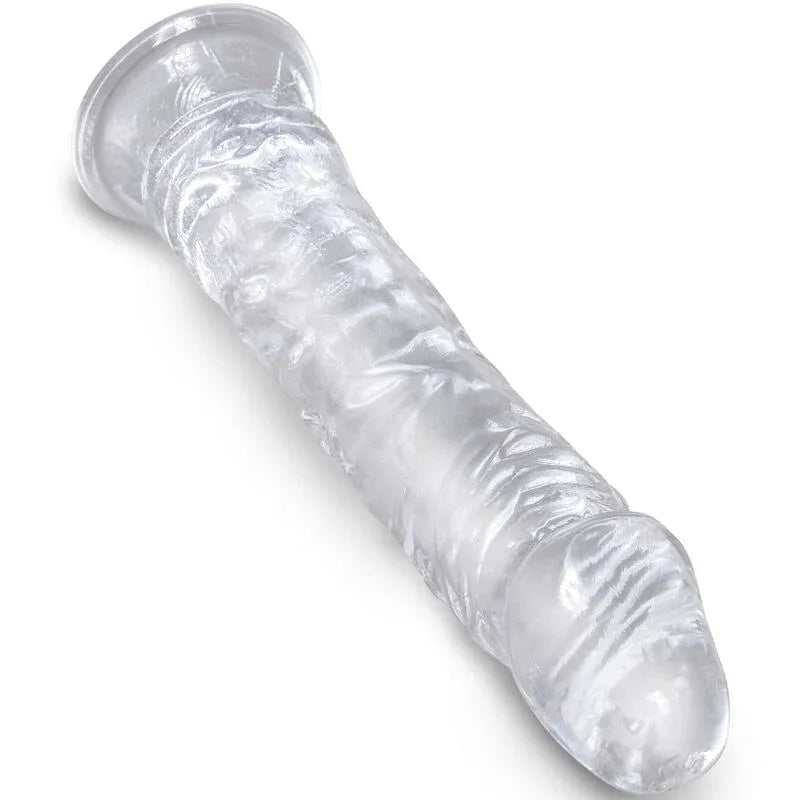 KING COCK - KLARER REALISTISCHER PENIS 19.7 CM TRANSPARENT - Vanelion Paradise