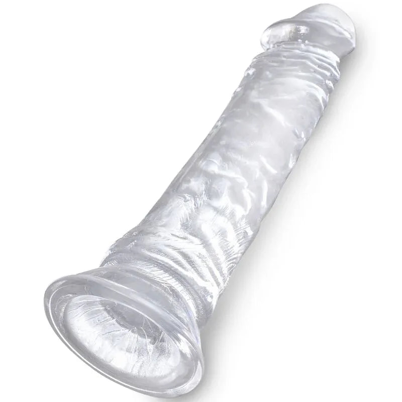 KING COCK - KLARER REALISTISCHER PENIS 19.7 CM TRANSPARENT - Vanelion Paradise