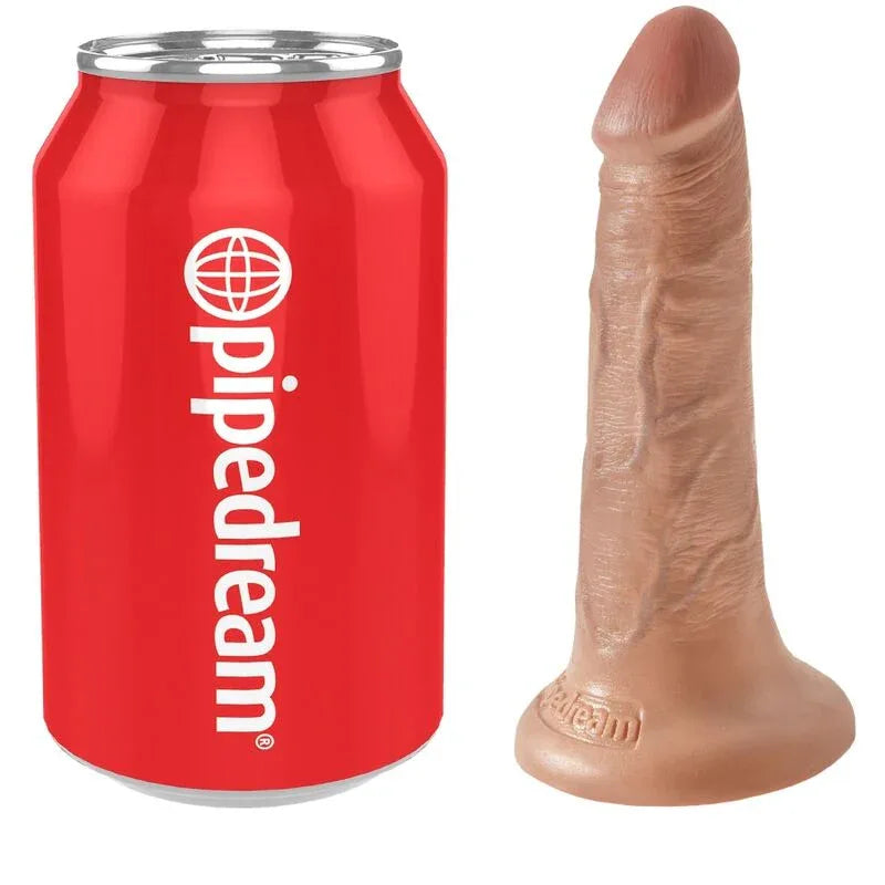 KING COCK - REALISTISCHER PENIS 12 CM KARAMELL - Vanelion Paradise