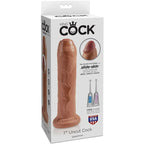 KING COCK - UNGESCHNITTENER REALISTISCHER PENIS 17.8 CM KARAMELL - Vanelion Paradise