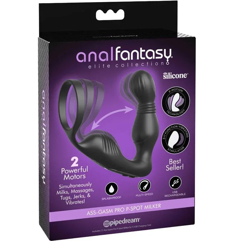 ANAL FANTASY ELITE COLLECTION - VIBRIERENDES UND WIEDERAUFLADBARES PROSTATAMASSAGER - Vanelion Paradise