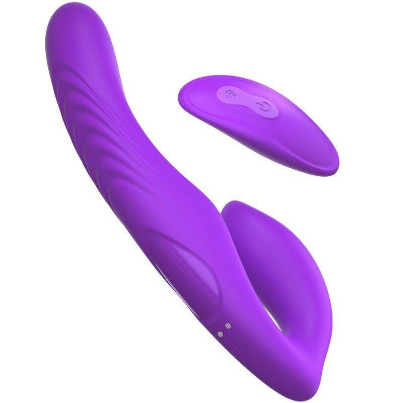 FANTASY FOR HER - DOPPELPENETRATIONSVIBRATOR MIT FERNBEDIENUNG, 9 VIOLETTE STUFEN - Vanelion Paradise
