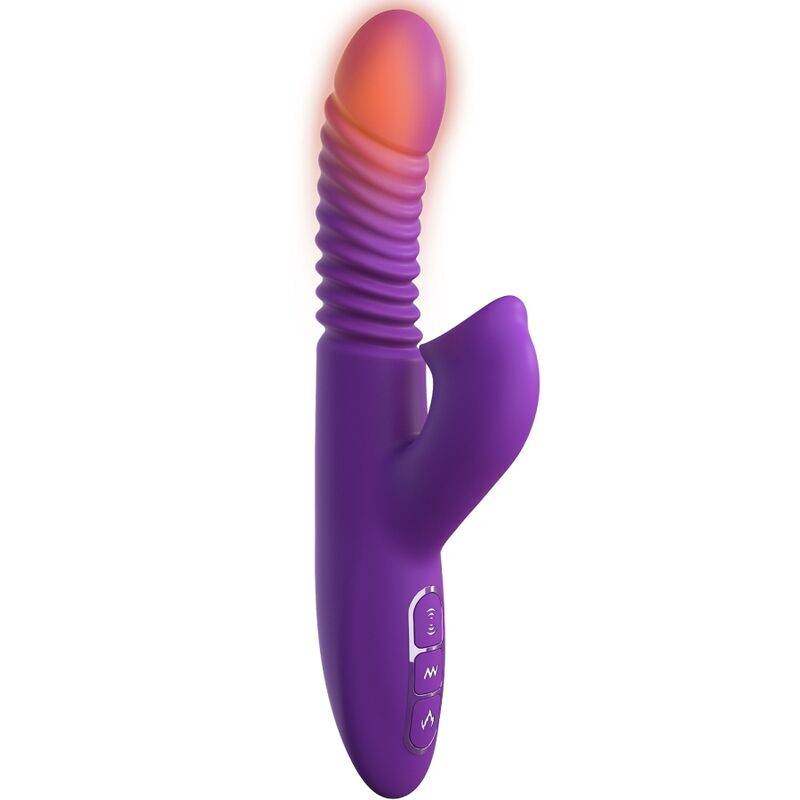 FANTASY FOR HER - KLITORIS-STIMULATOR MIT WÄRME-OSZILLATIONS- UND VIOLETT-VIBRATIONSFUNKTION - Vanelion Paradise