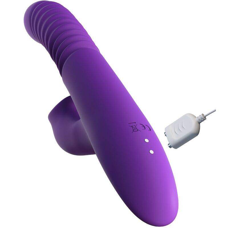 FANTASY FOR HER - KLITORIS-STIMULATOR MIT WÄRME-OSZILLATIONS- UND VIOLETT-VIBRATIONSFUNKTION - Vanelion Paradise