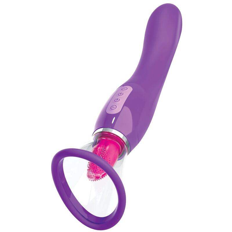 FANTASY FOR HER - KLITORISAUGER VIOLET, DER DIE ZUNGE STIMULIERT - Vanelion Paradise
