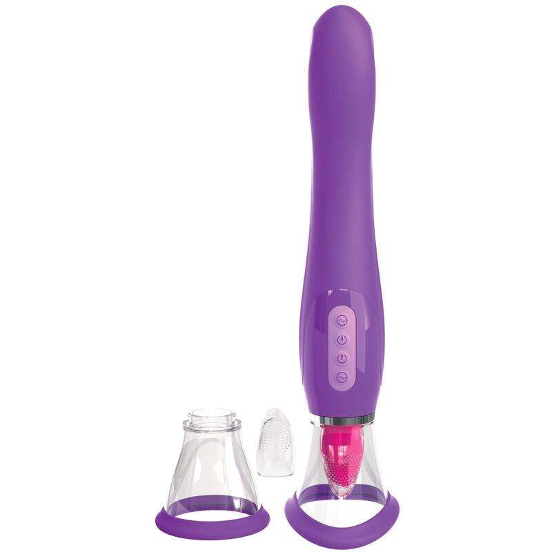 FANTASY FOR HER - KLITORISAUGER VIOLET, DER DIE ZUNGE STIMULIERT - Vanelion Paradise