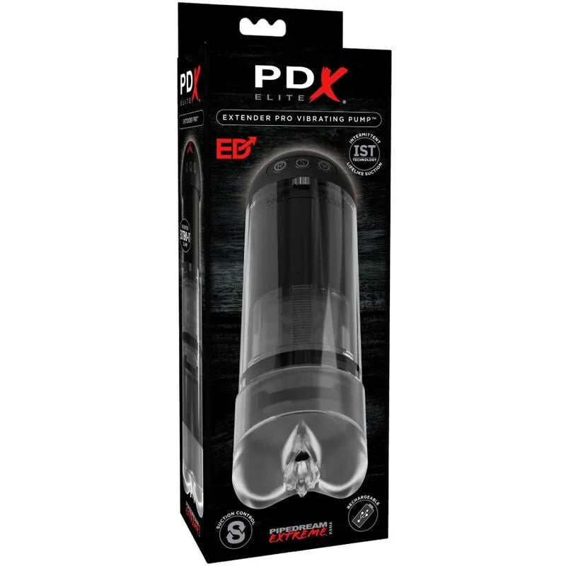 PDX ELITE - STROKER EXTENDER PRO VIBRATOR - Vanelion Paradise