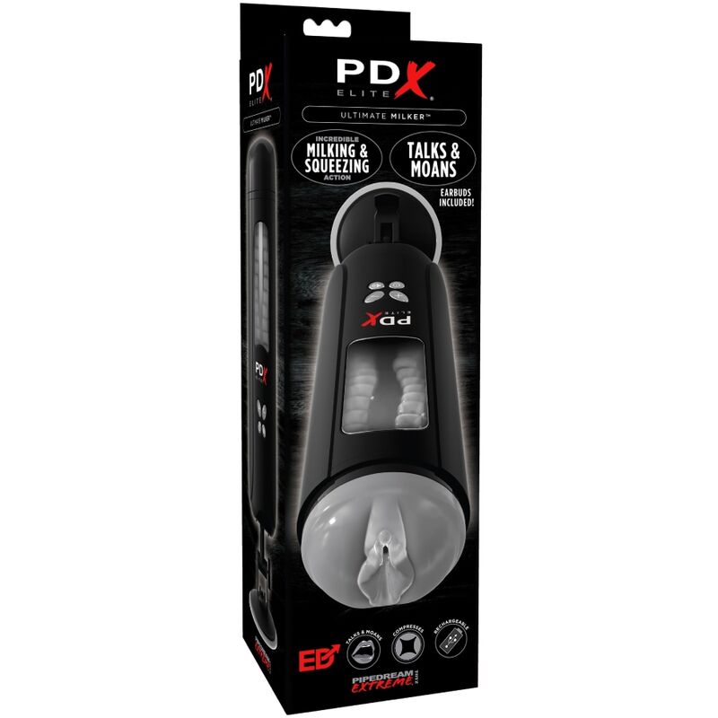 PDX ELITE - STROKER ULTIMATIVER MILKER MIT STIMME