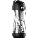 PDX ELITE - STROKER VIEWTUBE PRO VIBRATOR TRANSPARENT - Vanelion Paradise