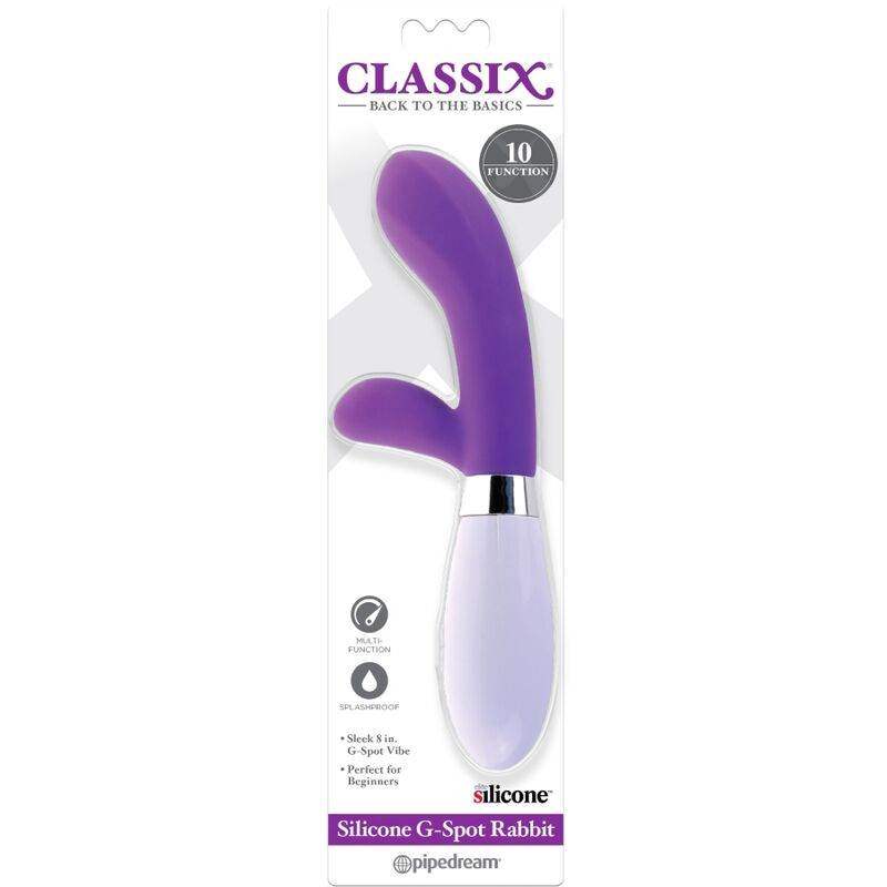 CLASSIX - RABBIT G-SPOT VIBRATOR LILA SILIKON - Vanelion Paradise