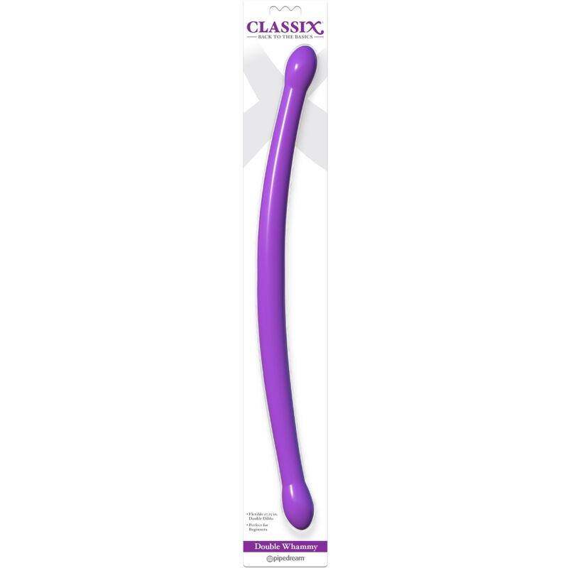 CLASSIX - FLEXIBLER DOPPELDILDO 43,7 CM LILA - Vanelion Paradise