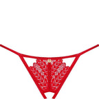 OBSESSIVE - INGRIDIA THONG OBERTEIL ROT M/L - Vanelion Paradise