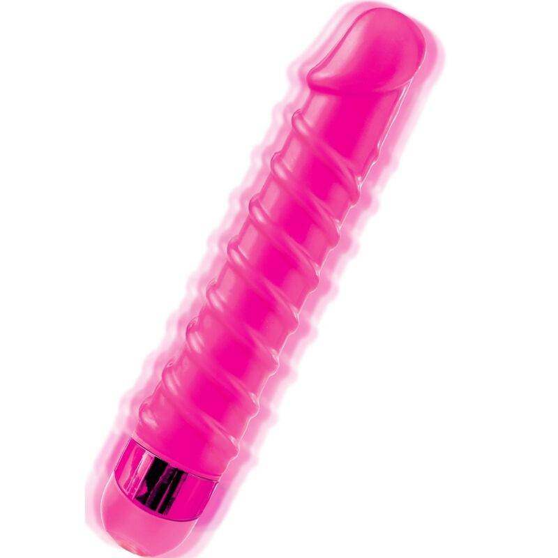 CLASSIX - CANDY TWIRL VIBRIERENDES MASSAGER 16,5 CM ROSA - Vanelion Paradise