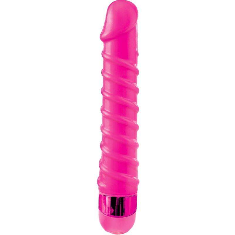 CLASSIX - CANDY TWIRL VIBRIERENDES MASSAGER 16,5 CM ROSA - Vanelion Paradise