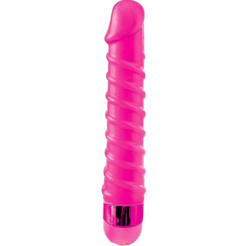 CLASSIX - CANDY TWIRL VIBRIERENDES MASSAGER 16,5 CM ROSA