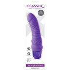 CLASSIX - VIBRIERENDER DILDO MR. RIGHT MULTI-SPEED 15,5 CM LILA - Vanelion Paradise