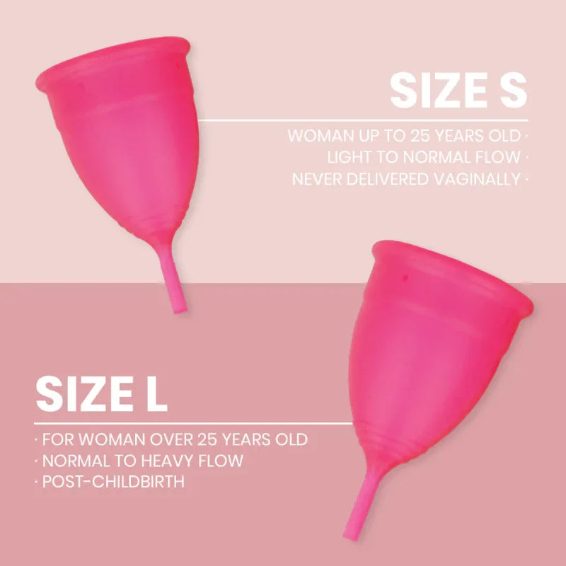 INTIMICHIC - MENSTRUAL CUP MEDIZINISCHES SILIKON - GRÖSSE S - Vanelion Paradise