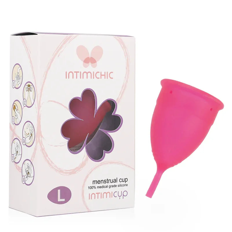 INTIMICHIC - MENSTRUAL CUP MEDIZINISCHES SILIKON - GRÖSSE S - Vanelion Paradise