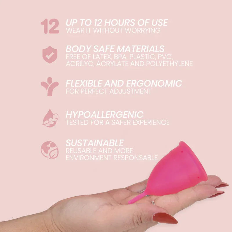 INTIMICHIC - MENSTRUAL CUP MEDIZINISCHES SILIKON - GRÖSSE S - Vanelion Paradise