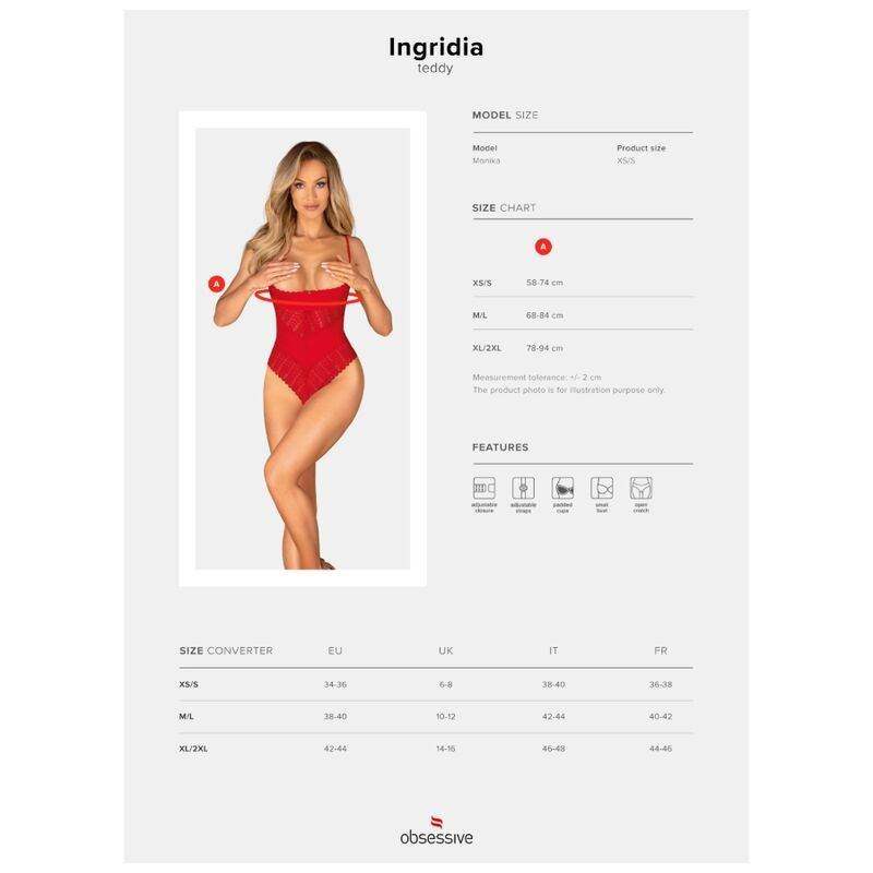 OBSESSIVE - INGRIDIA CROTCHLESS ROT XS/S - Vanelion Paradise