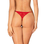 OBSESSIVE - INGRIDIA THONG OBERTEIL ROT M/L - Vanelion Paradise
