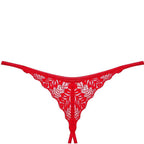 OBSESSIVE - INGRIDIA THONG OBERTEIL ROT M/L - Vanelion Paradise