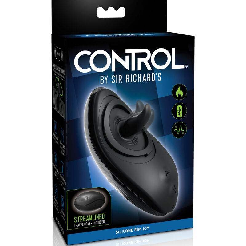 SIR RICHARDS - ANALSTIMULATOR RIM JOY VIBRATOR & SILIKON SCHWARZ - Vanelion Paradise