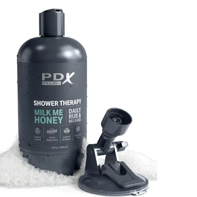 PDX PLUS - STROKER MASTURBATOR DISKRETES FLASCHENDESIGN MILK ME HONEY SHAMPOO - Vanelion Paradise