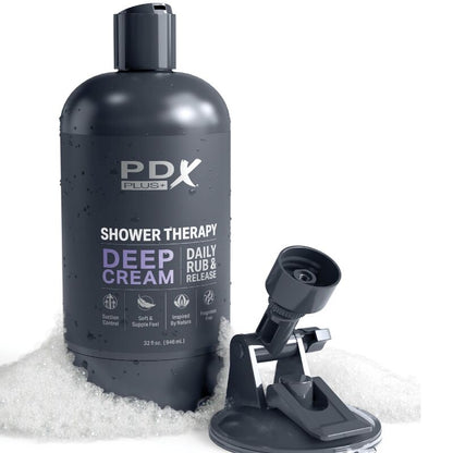 PDX PLUS - STROKER MASTURBATOR DISKRETES TIEFE CREME-SHAMPOO-FLASCHEN-DESIGN